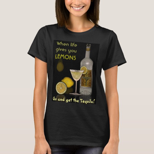 Camiseta Cuando la vida te da lemas (Anverso)