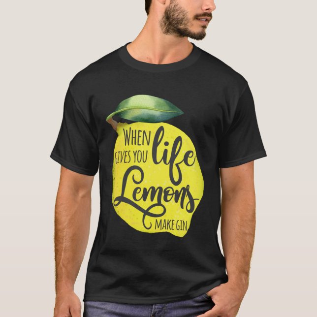 Camiseta Cuando la vida te da lémulos, gana motivación (Anverso)