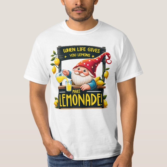 Camiseta Cuando la vida te da limón haz limonada (Anverso)