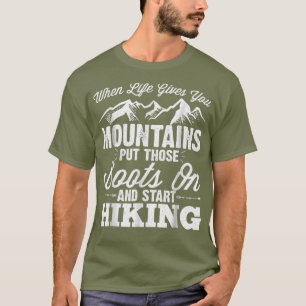 Camiseta Cuando la vida te da montañas - Impresionante send