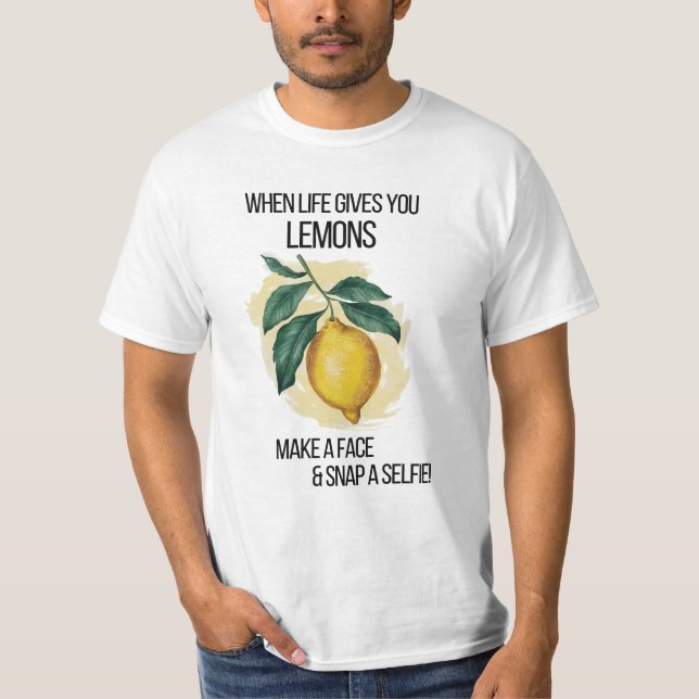 Camiseta Cuando la vida te da un hombre león (Anverso)