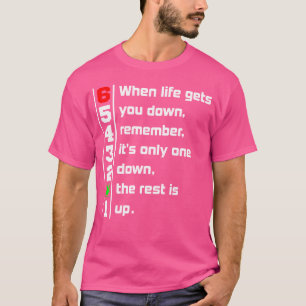 Camiseta Cuando la vida te deprime Engranajes 1N23456 Motoc