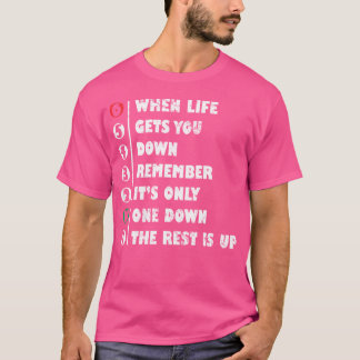 Camiseta Cuando la vida te hace bajar la motocicleta de cic