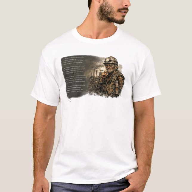 Camiseta Cuando las minas callaron (Anverso)
