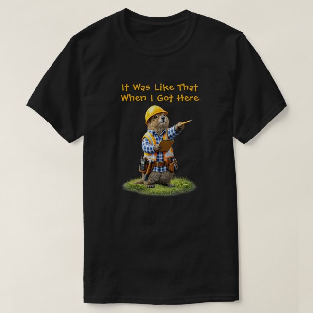 Camiseta "Cuando Llegué Aquí" (Diseño del anverso)
