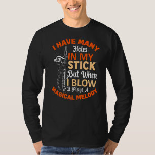 Camiseta Cuando Lo Golpeo Juega El Jugador Flutista De Melo