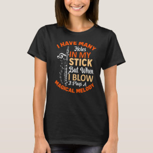 Camiseta Cuando Lo Golpeo Juega El Jugador Flutista De Melo