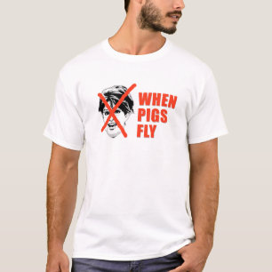 CAMISETA CUANDO LOS CERDOS VUELAN
