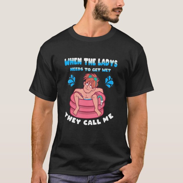 Camiseta Cuando los Ladys necesitan ponerse mojigatos me ll (Anverso)