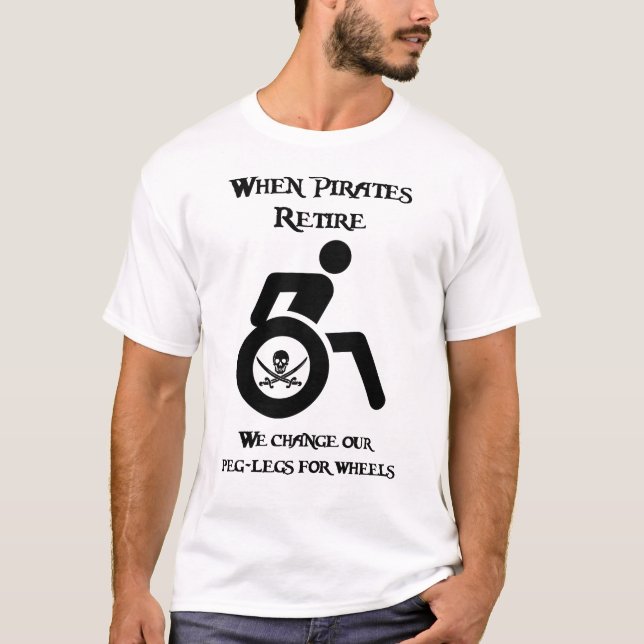 Camiseta Cuando los piratas se retiren (Anverso)