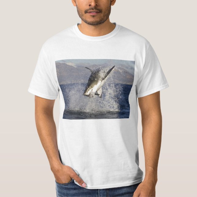 Camiseta cuando los tiburones vuelan (Anverso)