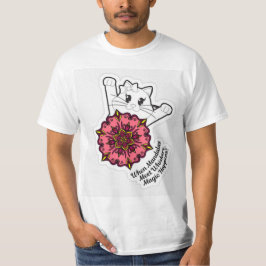 Camiseta Cuando Mandalas Conoce A Whiskers, ¡Ocurre La Mági