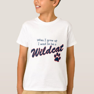 Camiseta Cuando me crezco quiera ser un gato montés
