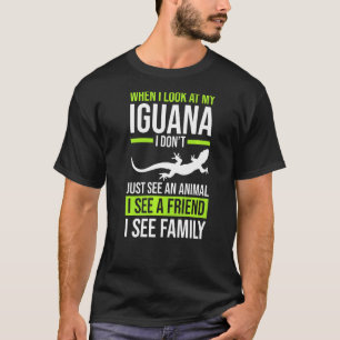 Camiseta Cuando miro mi iguana