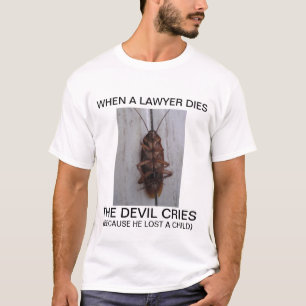 CAMISETA CUANDO MUERE UN ABOGADO