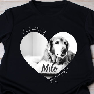 Camiseta Cuando Necesité una Mano Me Diste Tu Pata Perro