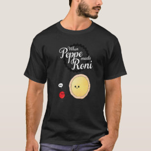 Camiseta Cuando Peppe se reune a Roni Pepperoni Pizza 1