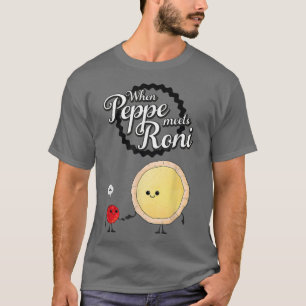 Camiseta Cuando Peppe se reune a Ronidivertida Pepperoni Pi