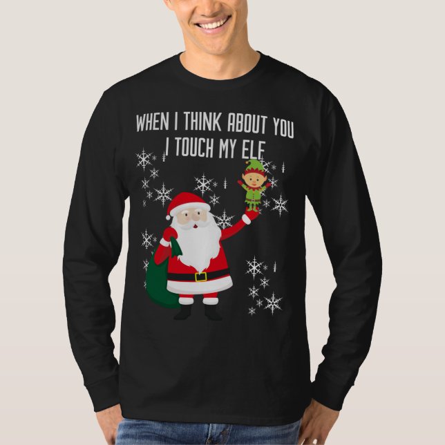 Camiseta Cuando pienso en Ti, toco mi Elf (Anverso)