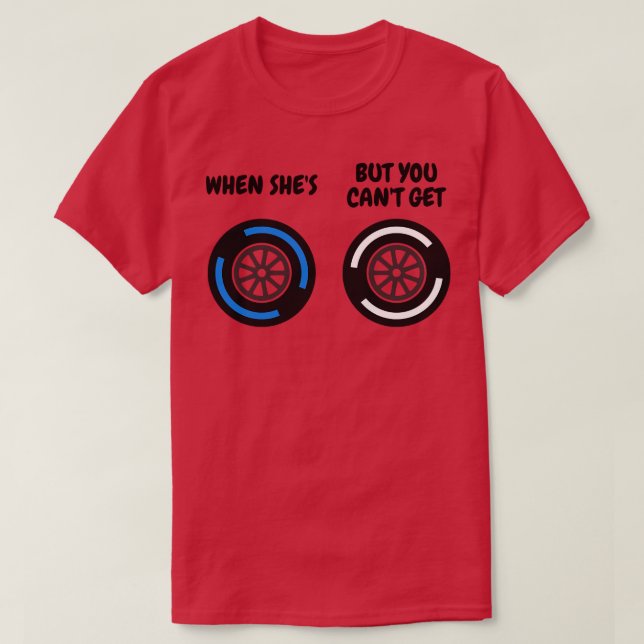 Camiseta Cuando Se Mojó, Pero No Se Puede Conseguir Un Cant (Diseño del anverso)