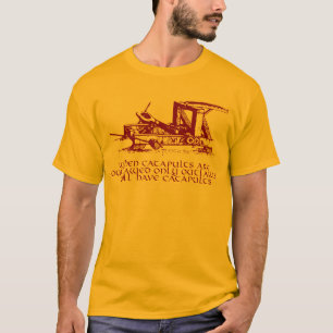 Camiseta Cuando se proscriben las catapultas