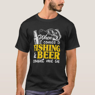 Camiseta Cuando Se Trata De Pesca