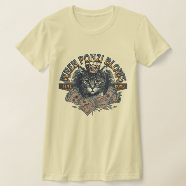 Camiseta Cuando sopla el ponzi (Distribución)