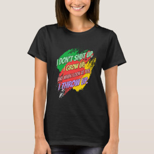 Camiseta Cuando Te Miro, Arrojo Humor Sarcástico Cita