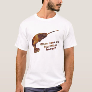 Camiseta ¿Cuándo tocó el narwhal?