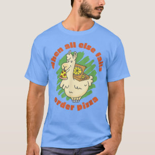 Camiseta Cuando Todos Los Demás Fracasan Ordenar La Camiset