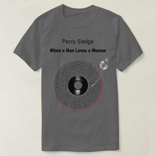 CAMISETA CUANDO UN HOMBRE AMA A UNA LETRA MUJER ILUSTRACION (Diseño del anverso)