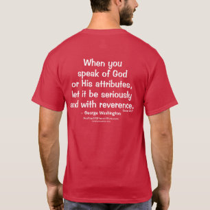 Camiseta Cuando usted habla de dios