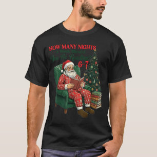 Camiseta Cuántas Noches A La Semana Deberías Estar Leyendo