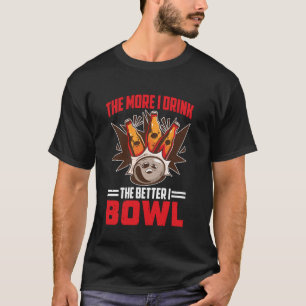 Camiseta Cuanto Más Bebí Mejor Me Bebí De La Graciosa Boler