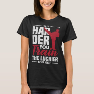 Camiseta Cuanto Más Difícil Sea Entrenar A Los Afortunados