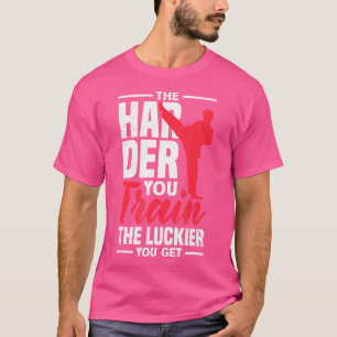 Camiseta Cuanto Más Difícil Sea Entrenar A Los Afortunados