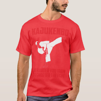 Camiseta Cuanto Más Entrenes Arte Marcial Hawaiano Kajukenb