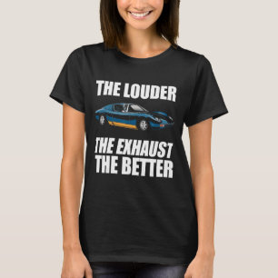Camiseta Cuanto Más Fuerte Sea El Escape Mejor Auto Modific