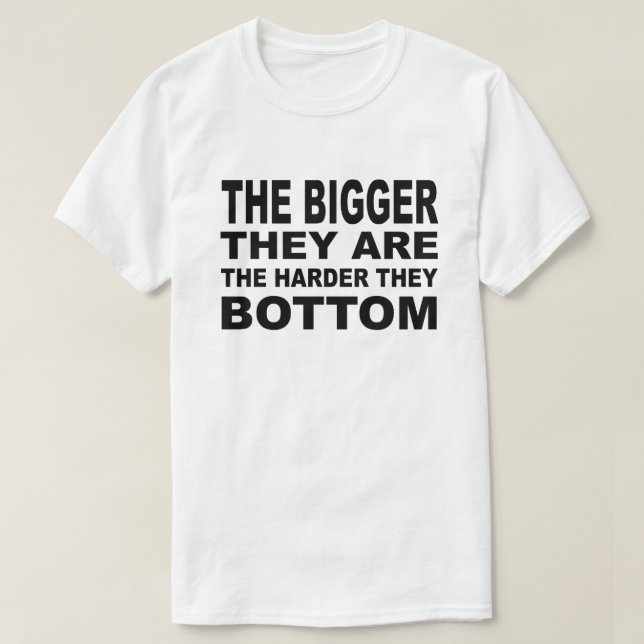 CAMISETA CUANTO MÁS GRANDES SEAN, MÁS DIFÍCIL SERÁN LAS CAÍ (Diseño del anverso)