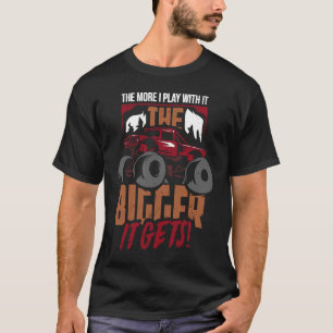 Camiseta Cuanto Más Juego Con Esto Más Grande Se Consigue.