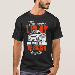 Camiseta Cuanto Más Juego Con Esto Más Grande Se Hace - Lev