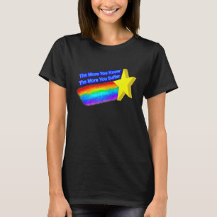 Camiseta Cuanto Más Sabes Más Sufres
