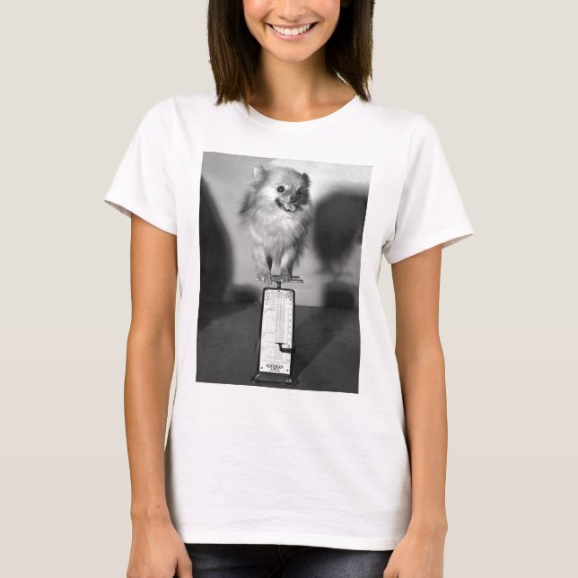 Camiseta ¿Cuánto peso? (Anverso)