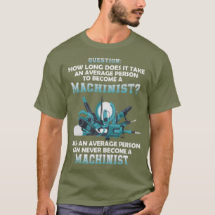 Camiseta Cuánto tiempo se tarda una persona promedio