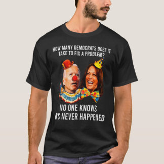 Camiseta ¿Cuántos Demócratas Se Necesitan Para Solucionar U