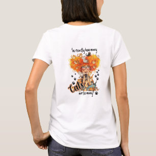 Camiseta Cuántos gatos son demasiados amantes del gato