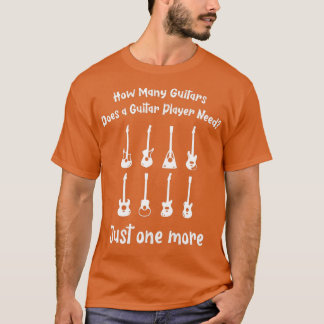 Camiseta ¿Cuántos Guitarristas Necesita Un Jugador De Guita