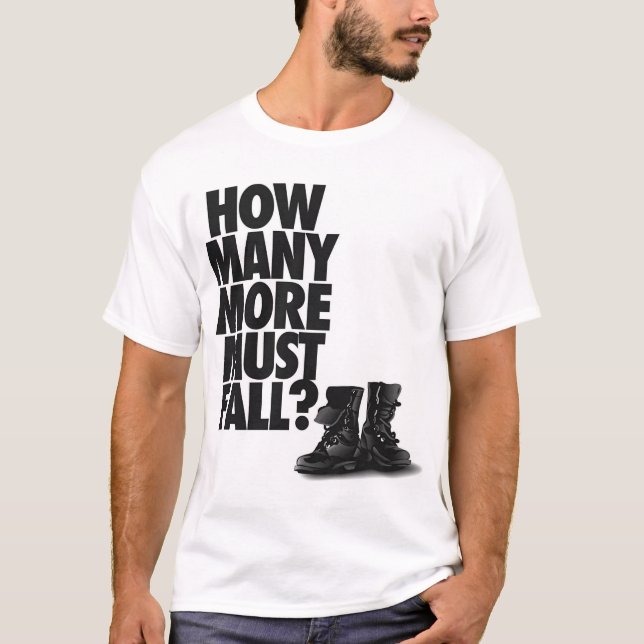 Camiseta ¿Cuántos más? (Anverso)