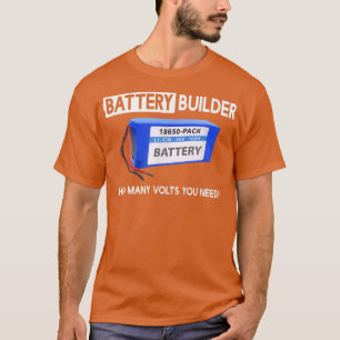 Camiseta ¿Cuántos Voltios Necesita Un Generador De Batería 