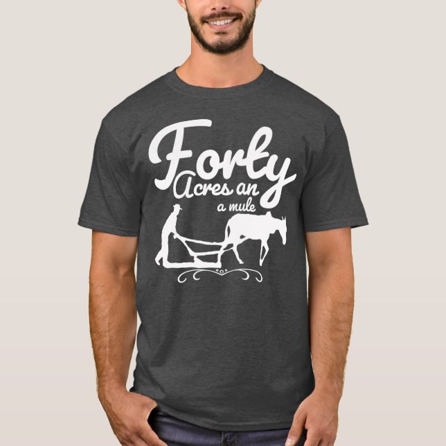 Camiseta Cuarenta Acres y una mula (Anverso)